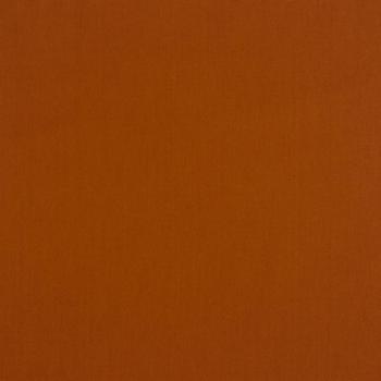 Baumwolle Popeline Uni Cognac